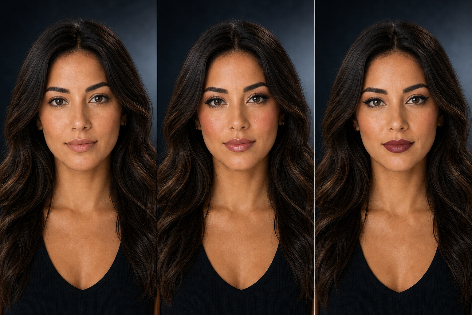 Makeup Look Try-On app preset | Fluxfield